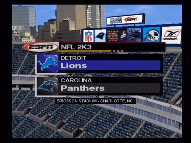 NFL 2K3 screenshot 5 for Playstation 2